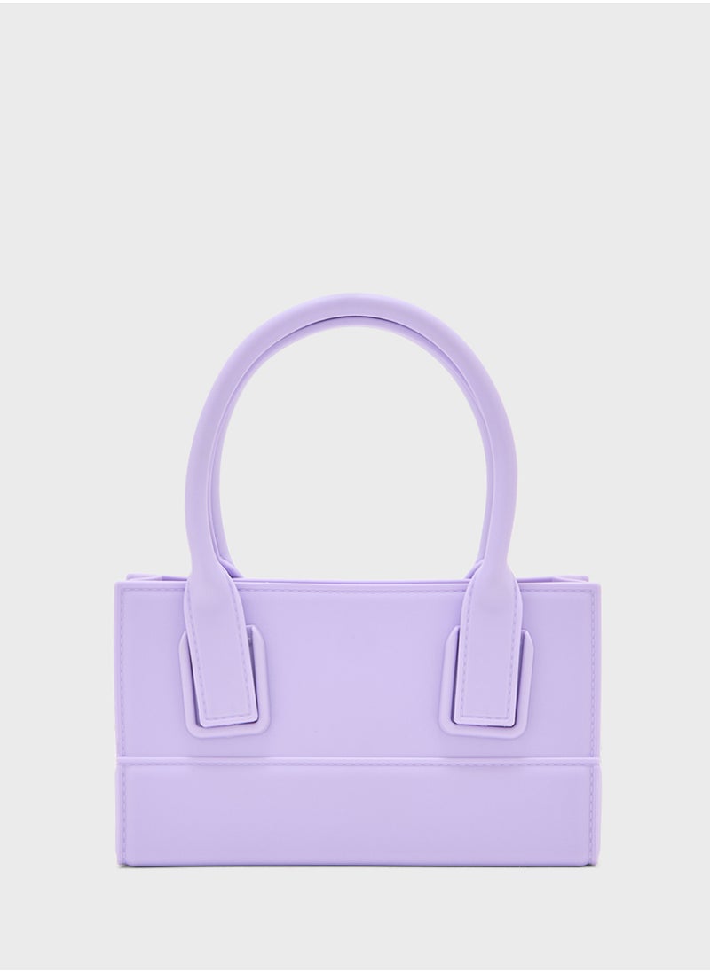 Ginger - Pop Color Minimalist Satchel Bag - Image 1