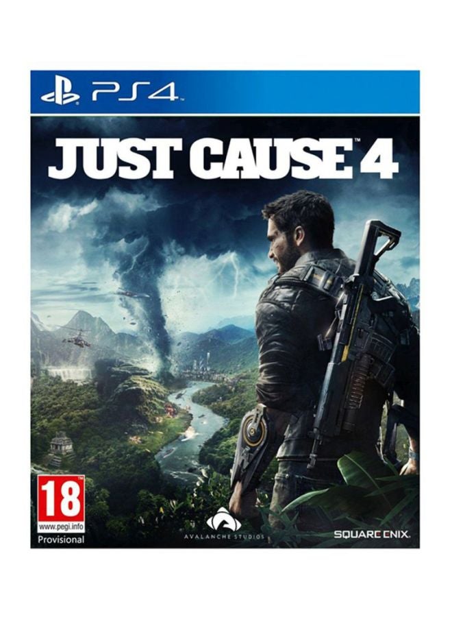 Square Enix Just Cause 4 Game With A10 Over-Ear Wired Gaming Headphones - Action & Shooter - playstation_4_ps4 - Image 1