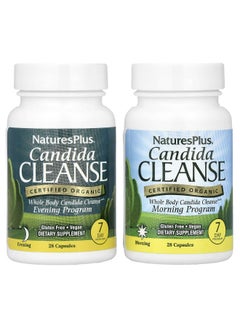 Natures Plus NaturesPlus, Candida Cleanse, 7 Day Program, 2 Bottles, 28 Capsules Each  - Image 3