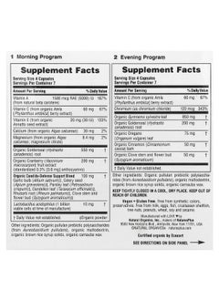 Natures Plus NaturesPlus, Candida Cleanse, 7 Day Program, 2 Bottles, 28 Capsules Each  - Image 2