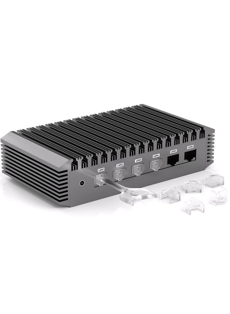 SYOSI 10Pcs RJ45 Port Lock Set with 1 Key, Locking RJ45 Port and Dust Blocker, Transparent Dust Cover Caps, Female Port Plug Protectors, Compatible with Computers, TVs, Routers, and Other RJ45 Devices  - Image 2