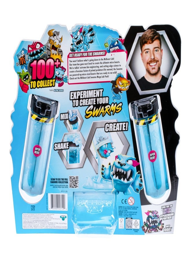 MRBEAST LAB Youth Swarms Mega LAB Tuff Top-Experiment By Adding Water,Shaking The Test Tube&Revealing 12Pk Of 1" Collectible Characters,100+ To Collect,Includes Special Edition Panther,Multicolor - Image 4