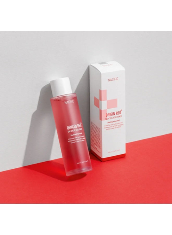 NACIFIC Origin Red Salicylic Acid Toner for Pore Care & Skin Balance - 150ml - Image 5