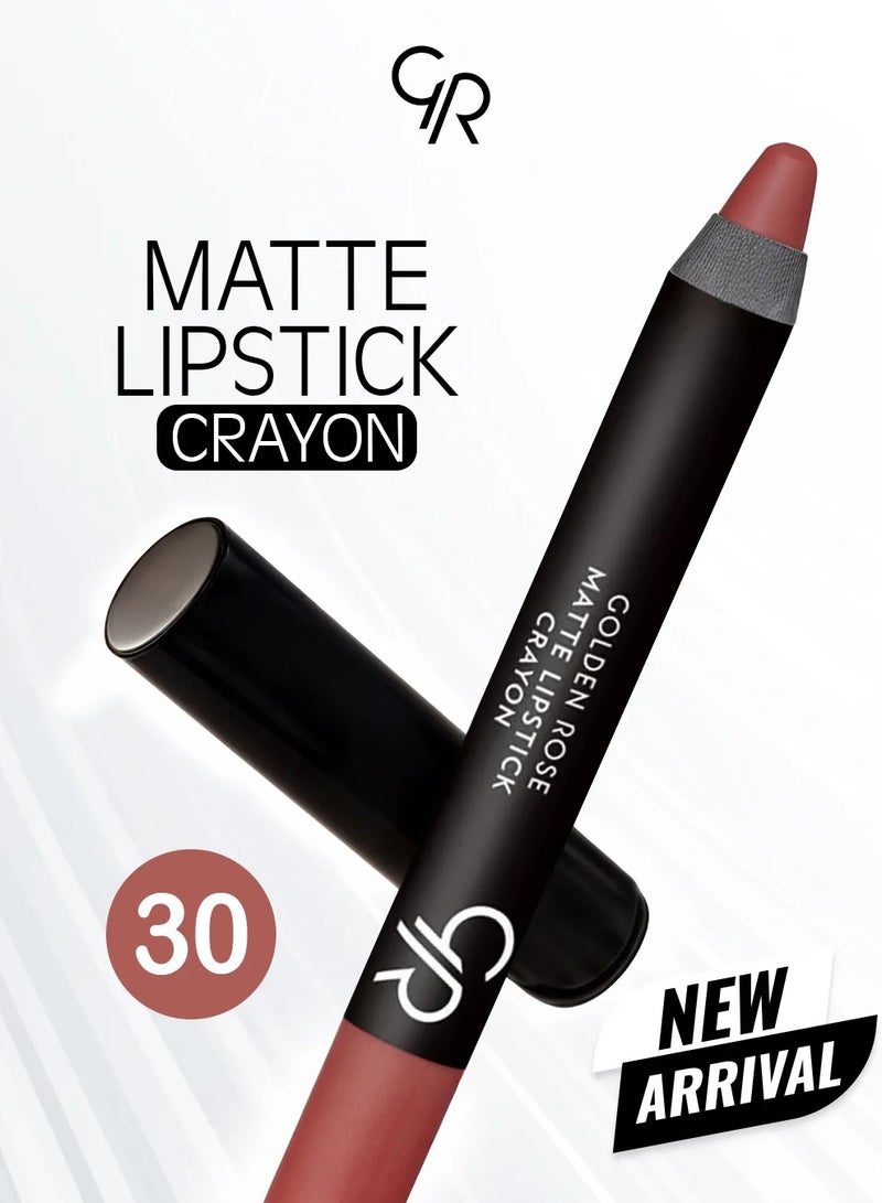 Golden Rose Golden Rose Matte Lipstick Crayon - NO.30