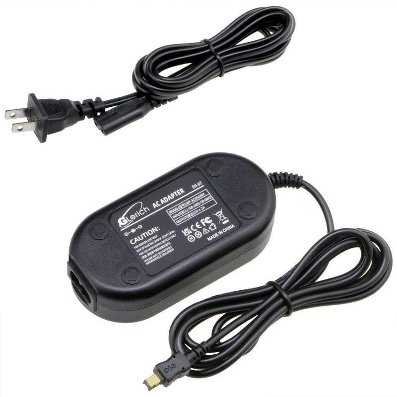 Glorich EH-67 Replacement AC Power Adapter Kit for Nikon Coolpix L840, L830, L820, L810, L340, L330, L320, L310, L120, L110, L105, L100, Coolpix B500 Digital Cameras - Image 1
