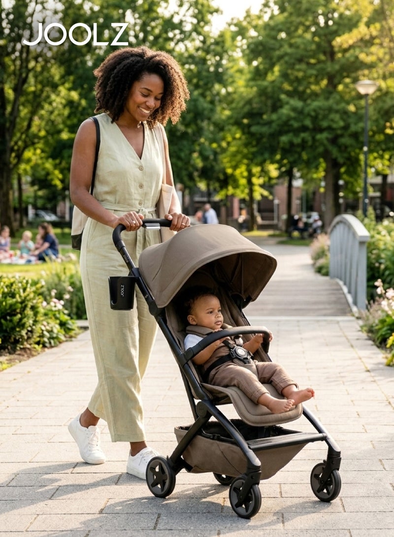 JOOLZ Lightweight Aer2 Baby Stroller with Bumper Bar & Cup Holder | Easy Fold One-Hand | Newborn to Toddler Travel Buggy | Comfortable Reclining Seat | 83Ã—45Ã—105 CM - Image 2