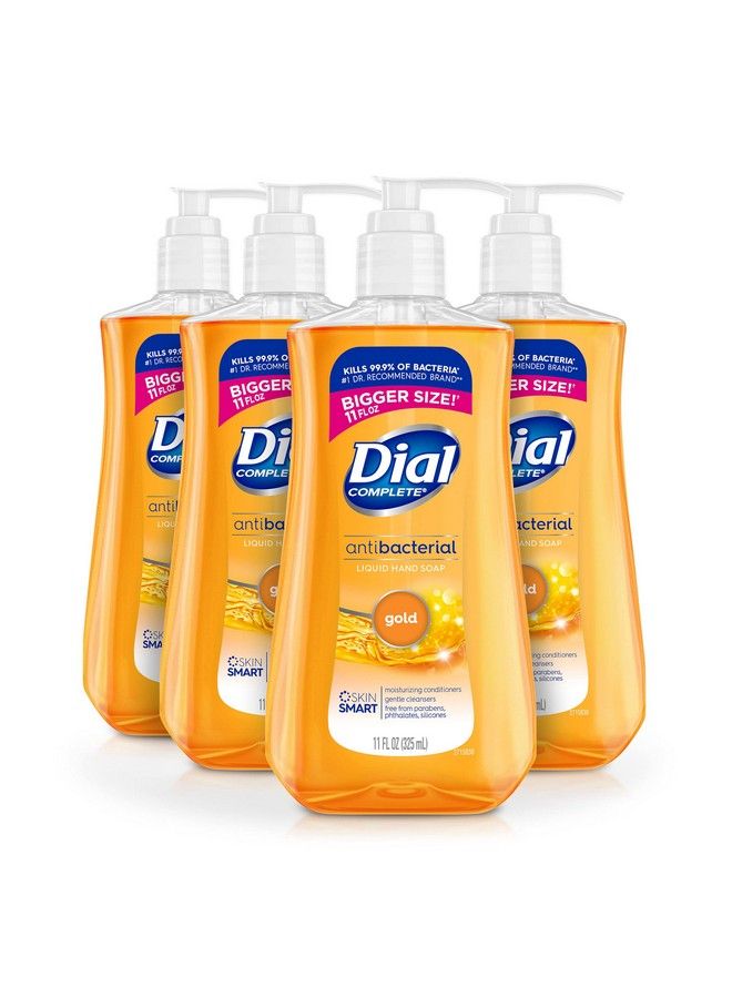Dial Complete Antibacterial Liquid Hand Soap Gold 11 Fl Oz (Pack Of 4) - Image 2