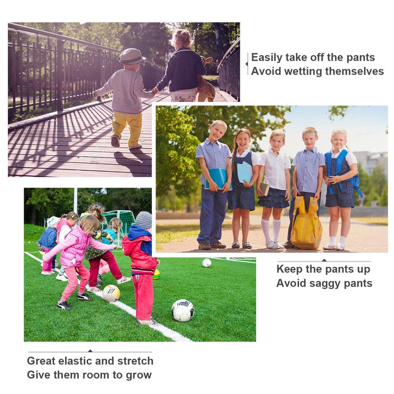 WERFORU No Buckle Stretch Belt for Kids Boys and Girls, Adjustable Waist Belt up to 24 Inches - Image 5