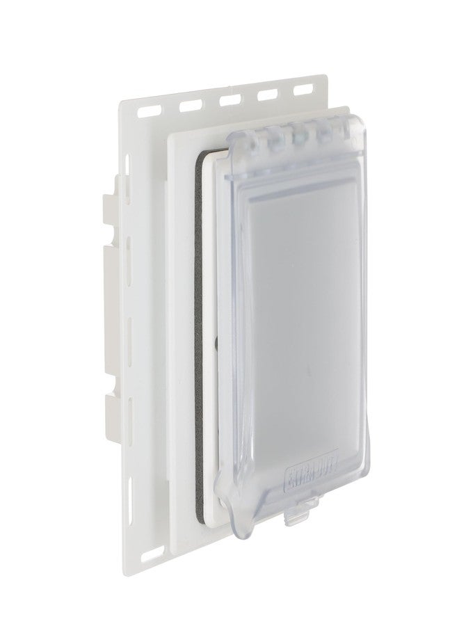 TayMac HUBBELL MR420CW 1G WP NM IN-USE COVER, White - Image 1