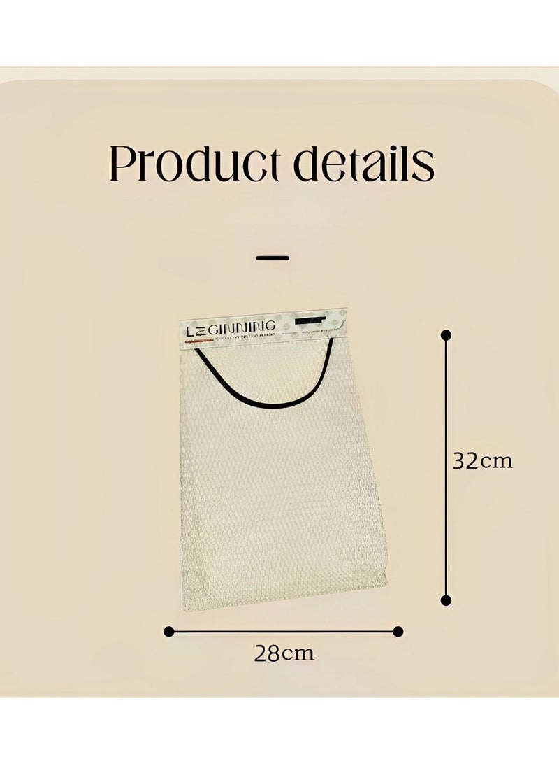2 Pcs Clutter Storage Bag/Plastic Bag Storage Bag/Reusable Wall Mounted Shopping Bag/Trash Bag Storage Dispenser for Home Kitchen - Image 5
