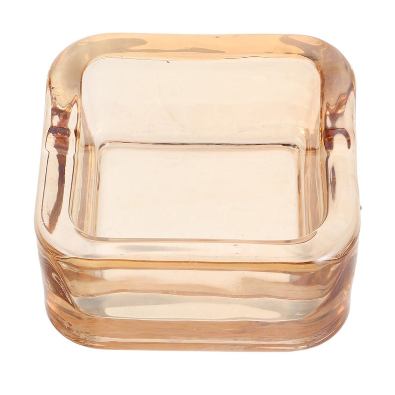 Uonlytech Portable European Glass Ashtray For Home Office Car Outdoor Use Compact Stylish Indoor Patio Setting - Image 2