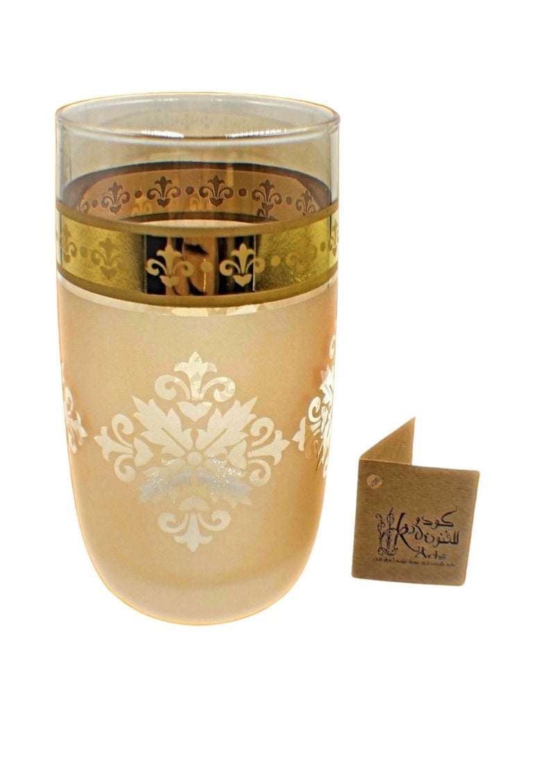 KuduArts Tumblers glass cups for water juice 6 Pieces - Image 3