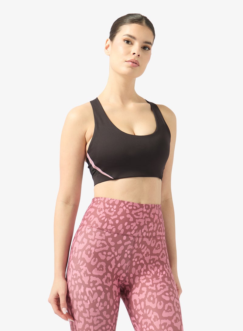 Reebok Lux Colourblock Bra - Image 1