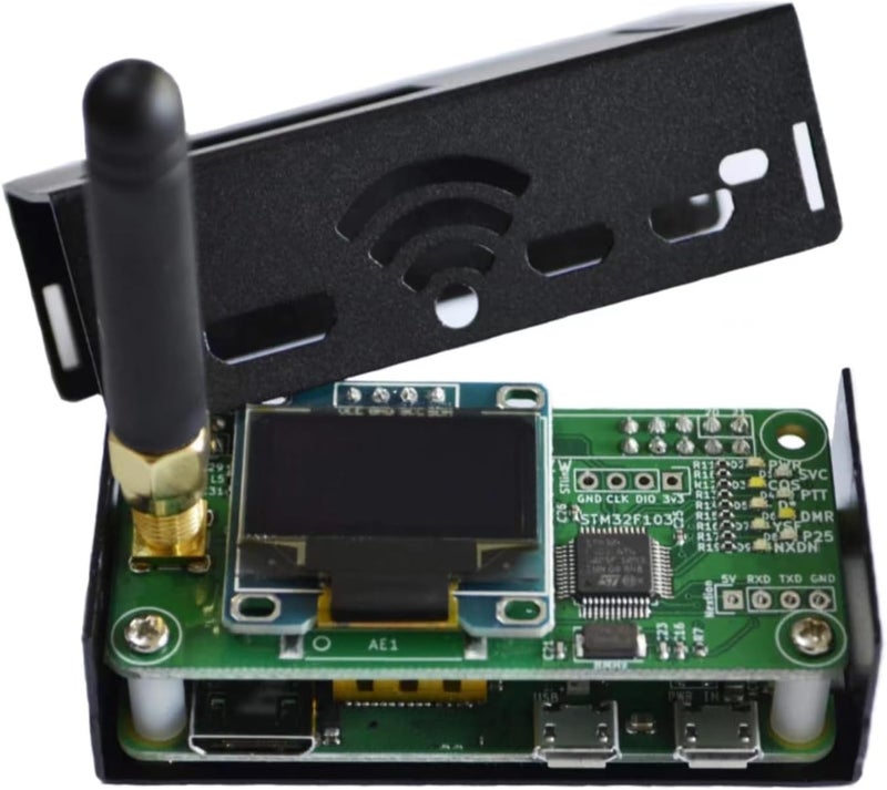 AURSINC MMDVM Hotspot Spot Radio WiFi Digital Voice Modem Work Contained with Raspberry Pi Zero 2W with Firmware V4.1.5 UHF VHF, Supports C4FM YSF NXDN DSTAR P25 DMR (with Ethernet Cable) - Image 2