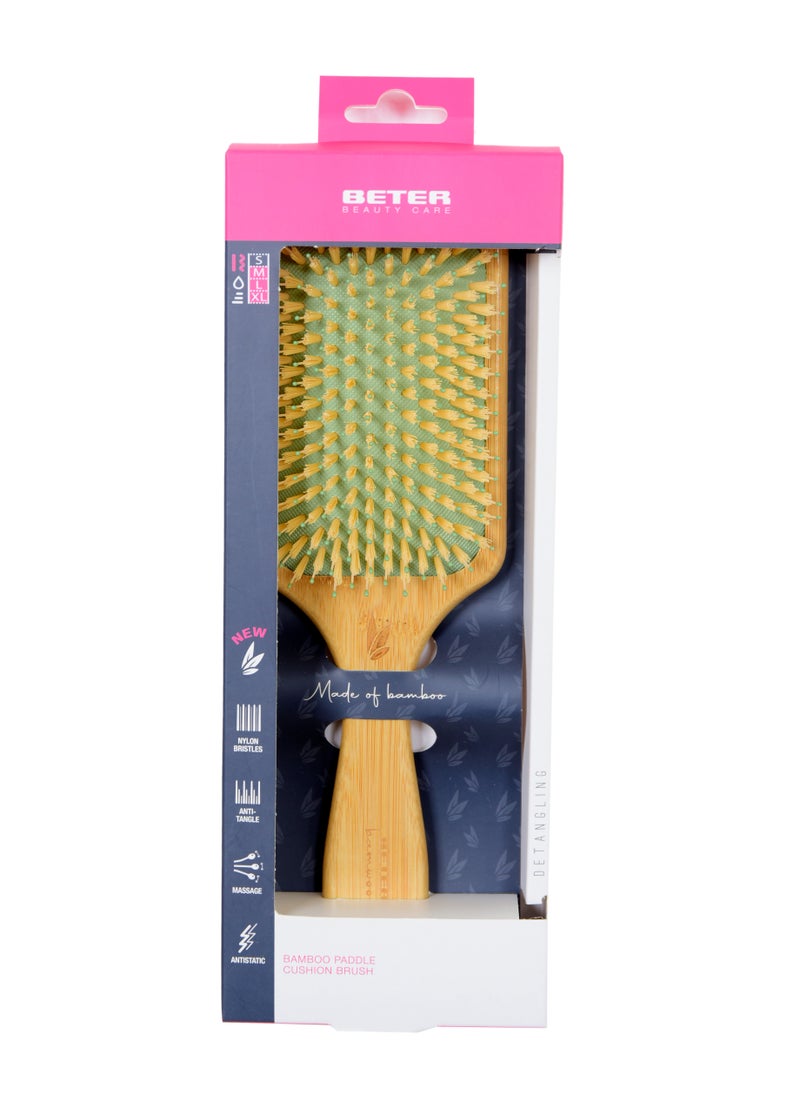 BETER - Bamwood paddle cushion brush - Image 1
