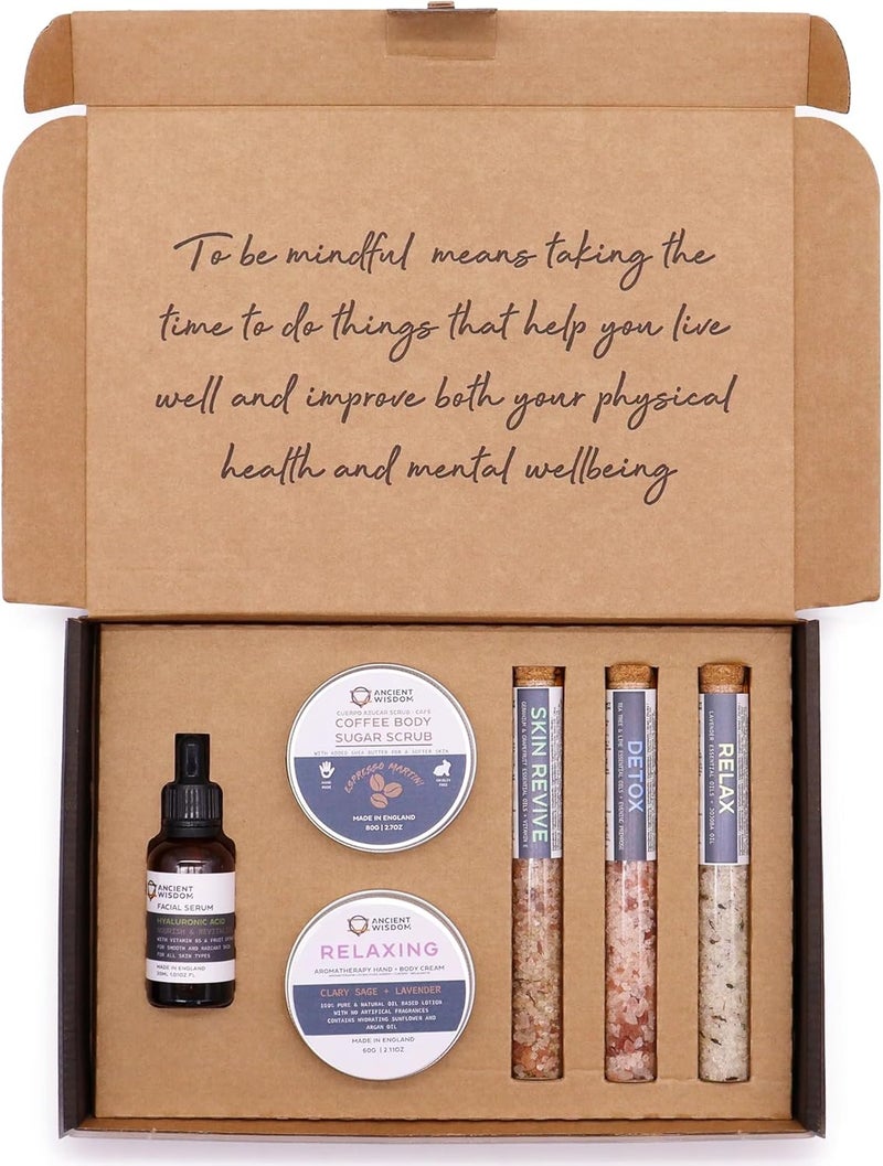 Ancient Wisdom Mindfulness 6 Piece Essential Self Care Kit