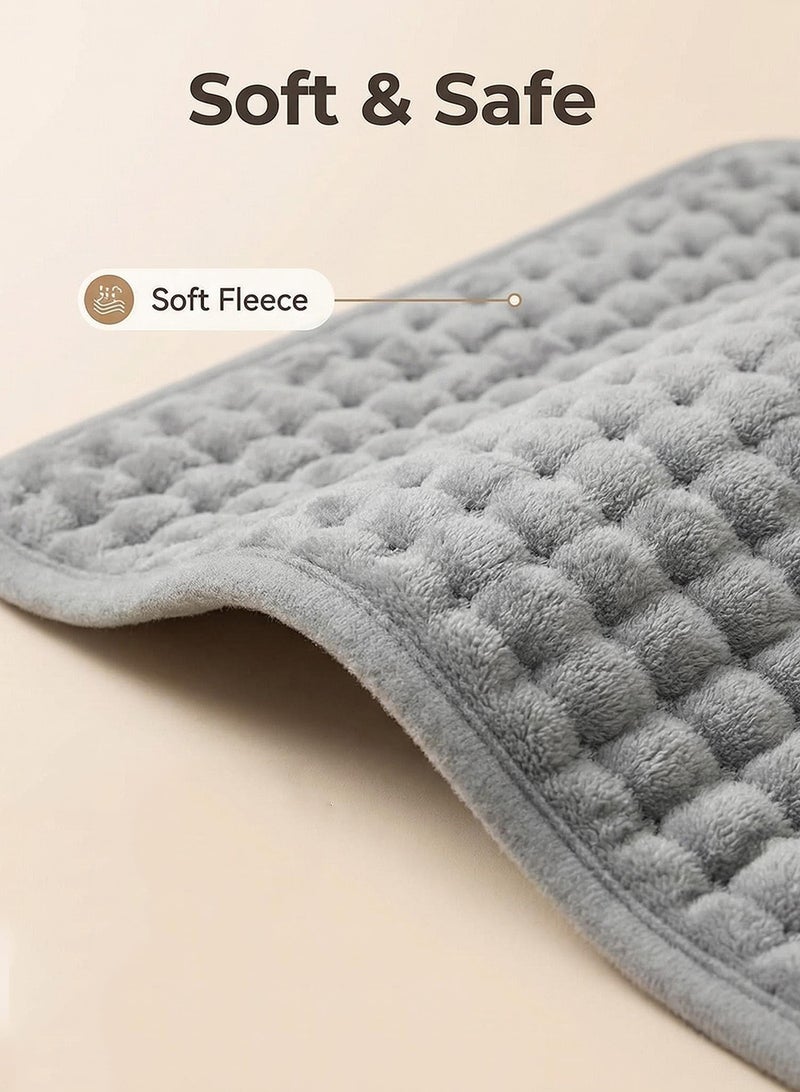 EzzySo 43cmx84cm Electric Heating Pad For Period Pain Relief Back Pain And Cramps Relief 9 Heat Settings Auto Shut-Off Rapid Heating - Image 5