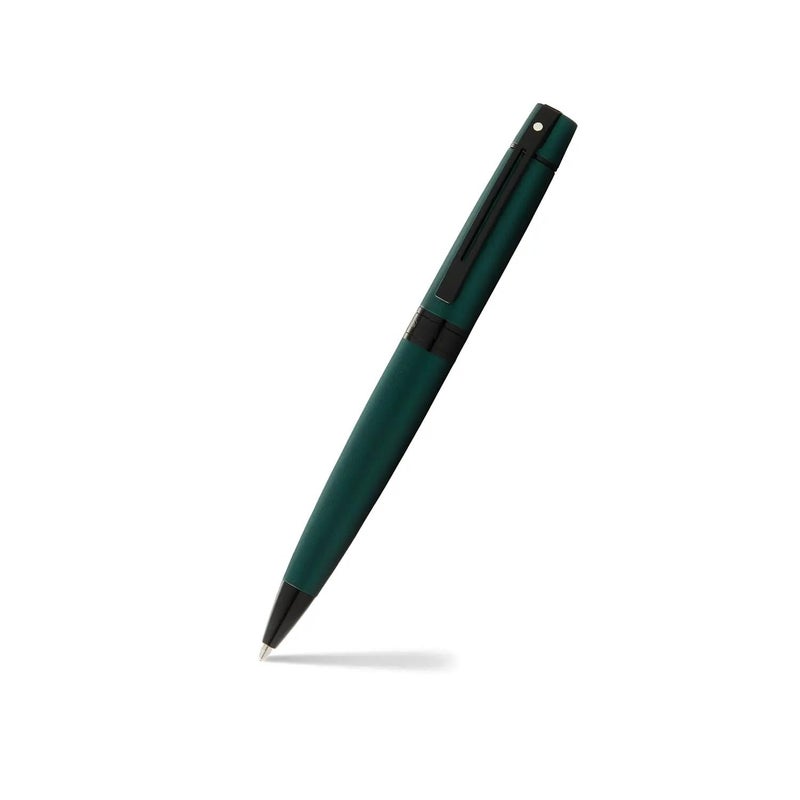 SHEAFFER Pen Sheaffer 300 E9346 Matte Green Lacquer With Polished Black Trims Bp - Image 1