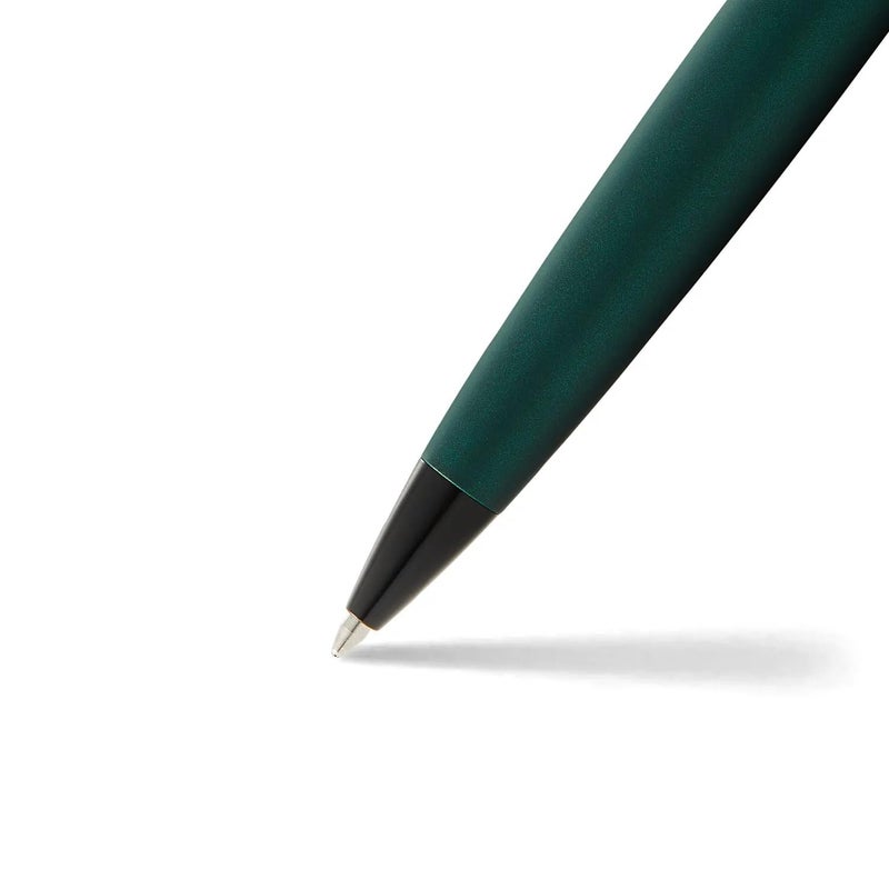 SHEAFFER Pen Sheaffer 300 E9346 Matte Green Lacquer With Polished Black Trims Bp - Image 4
