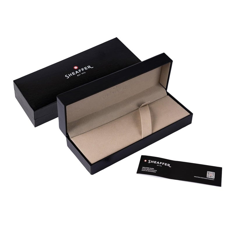 SHEAFFER Pen Sheaffer 300 E9346 Matte Green Lacquer With Polished Black Trims Bp - Image 5