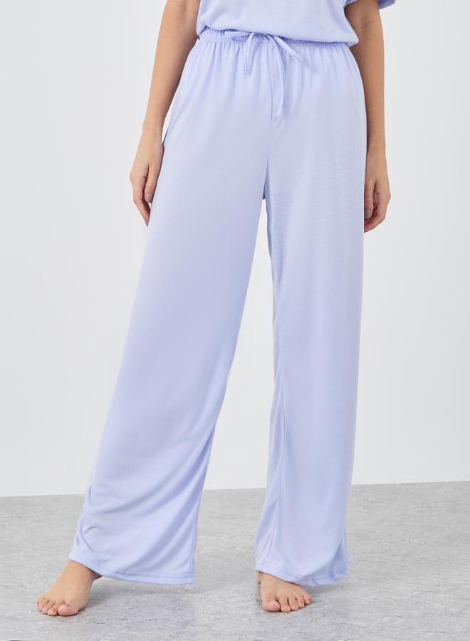 Styli Graphic Print Short Sleeve T-Shirt and Pyjama Set - Image 5