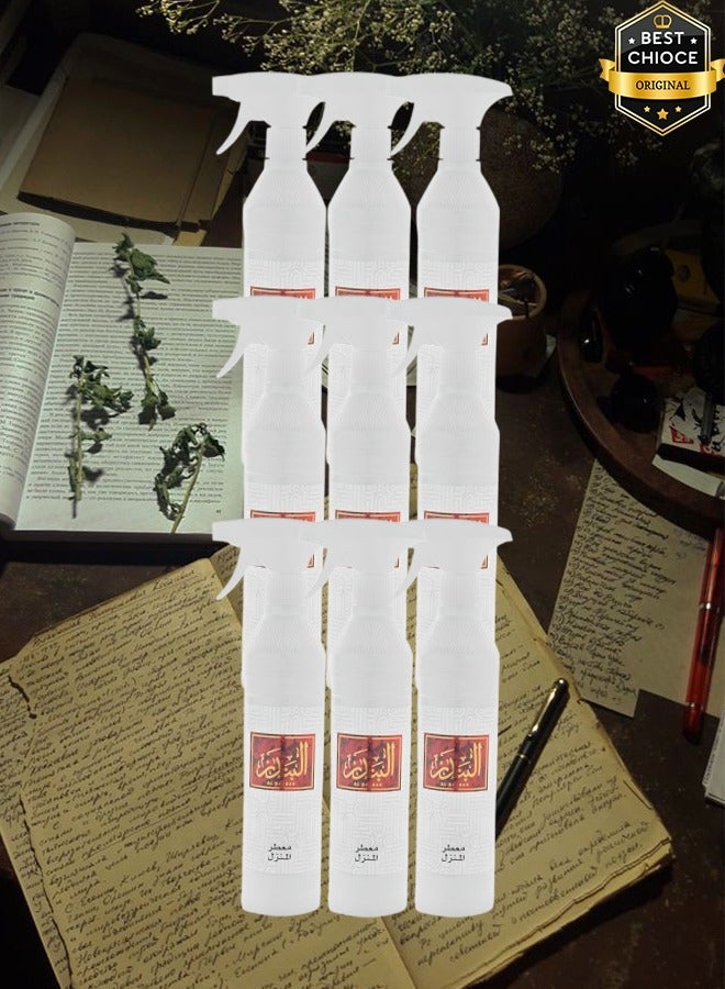 Banafa 9 Pieces Al Bandar Air Freshener 500ml - Image 1