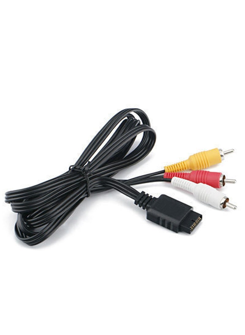 general PS2 PS3 AV Audio Video Cable Cord , AV to RCA Cord for PS2/PSX/PS3 Slim - Image 2
