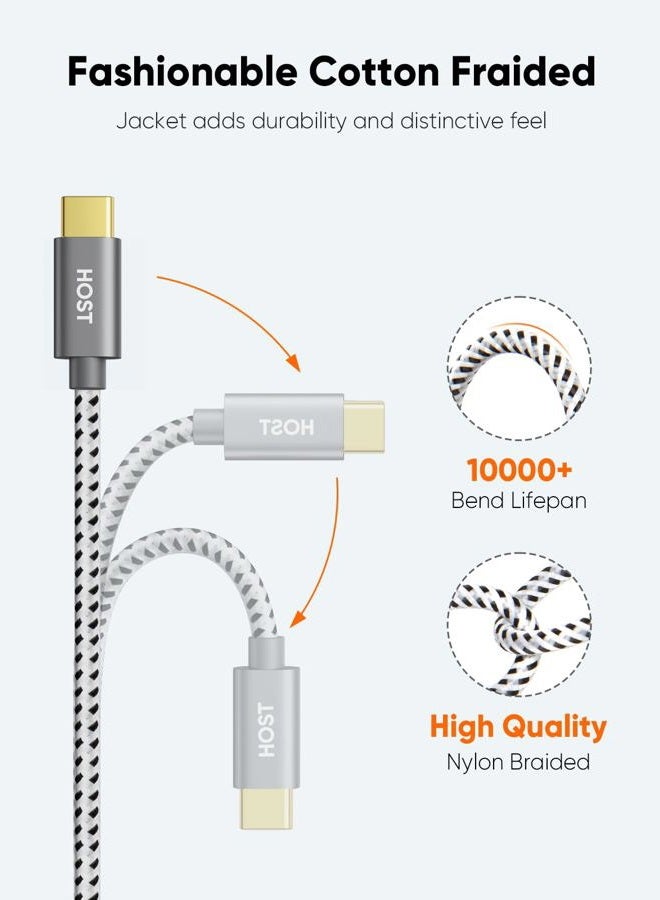 CableCreation Type USB-C to Micro USB 2.0 Cable, 0.65ft Short Type C Cable for Galaxy S8/S8 Plus, Google Pixel 2 XL & other Android Devices, Black Gray - Image 5