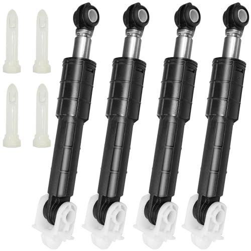 Popbee WH01X20826 Washer Shock Absorber Kit (4 Shock and 4 Pins) Fit for GE General Electric, Kenmore Washers Replaces WH01X10343 WH01X10385 WH01X10260 WH01X10425 AH1482318 AP4265856 PS1482318 PD00001516 - Image 1