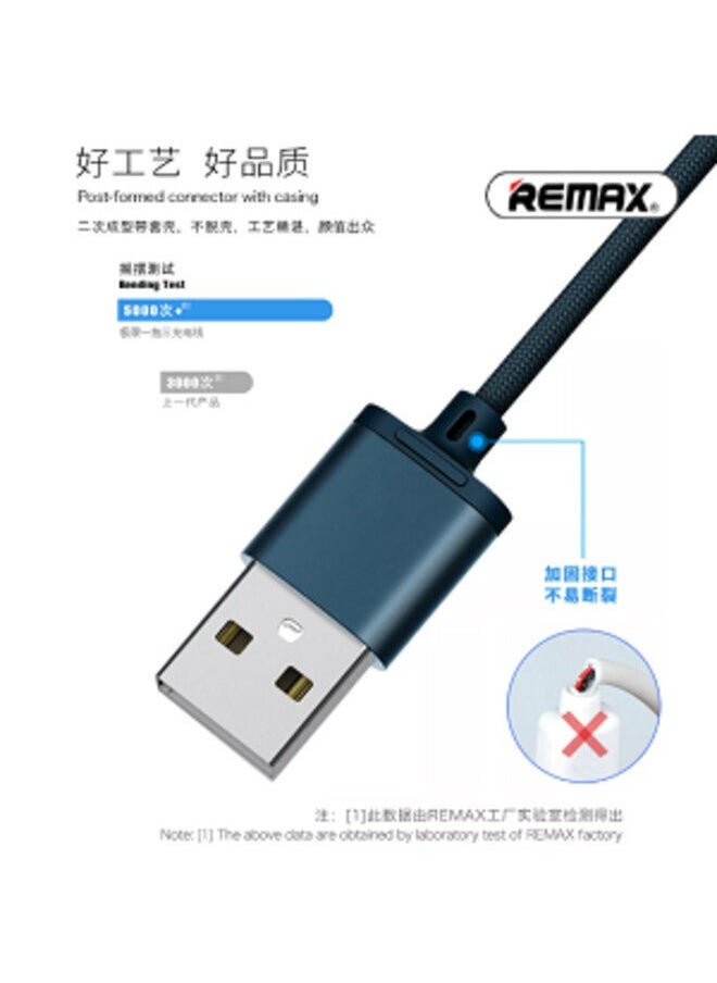 REMAX 3 in 1 charging cable for iPhone , micro and type c with 2.8a  - Image 3