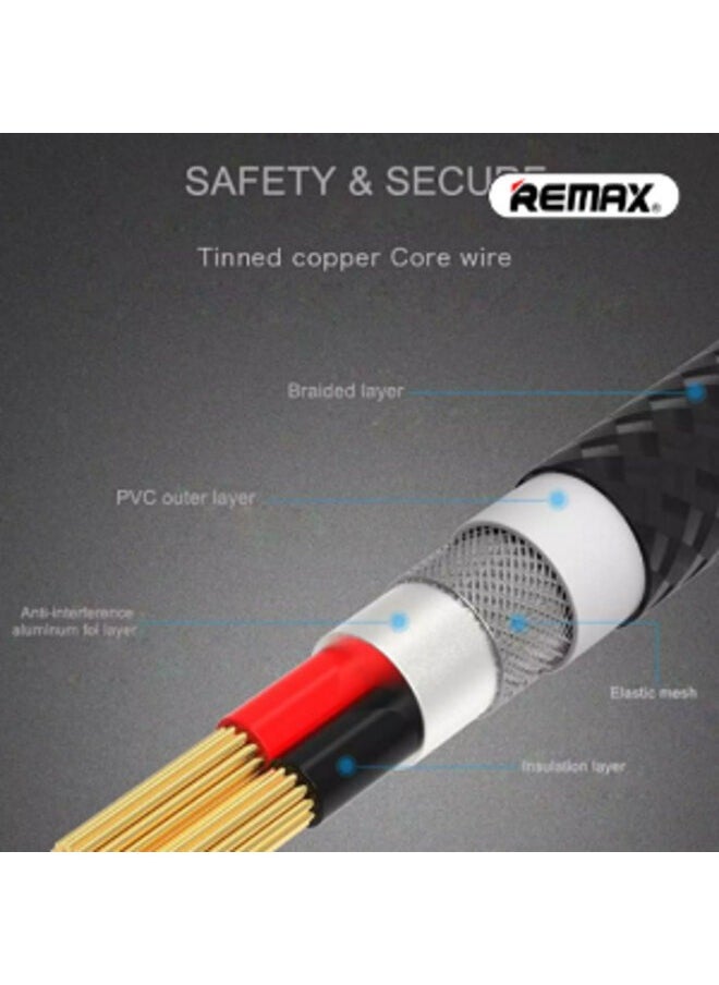 REMAX 3 in 1 charging cable for iPhone , micro and type c with 2.8a  - Image 4