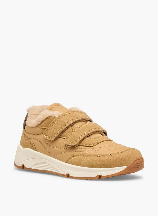 Juniors Boys Hook & Loop Ankle School Sneakers