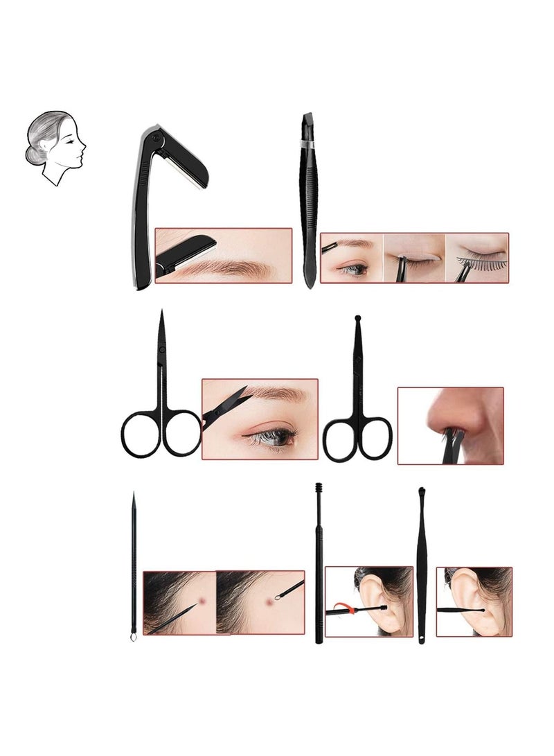 BLOOMING TIME 18pcs Nail Clippers Pedicure Kit, Manicure Professional Tools Gift For Men Women - Image 4