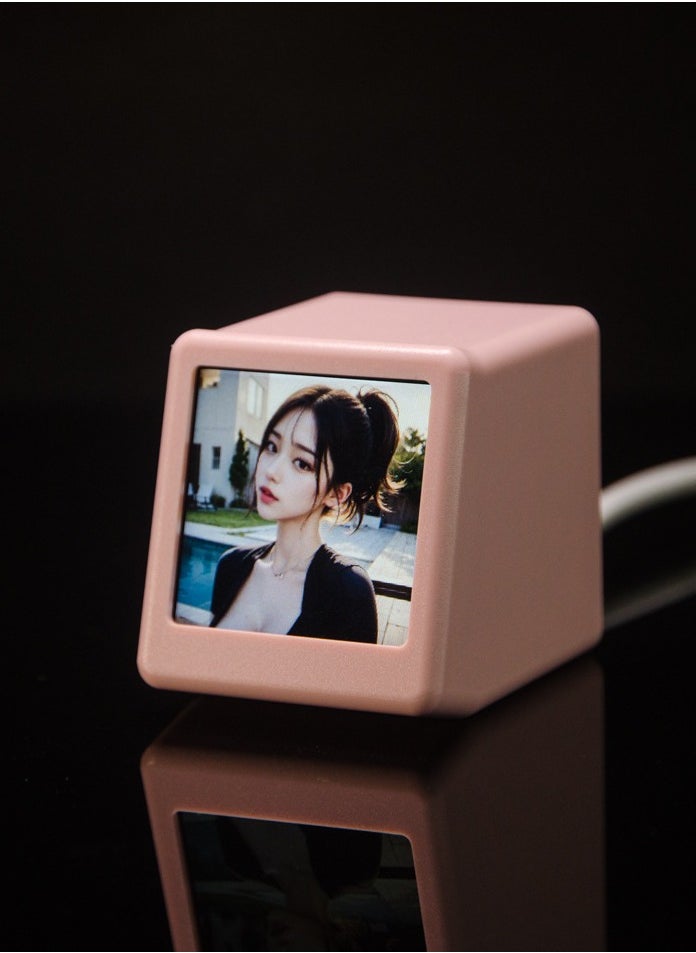 Generic - Mini WiFi desktop animation weather clock creative ornament multifunctional weather station - Image 1