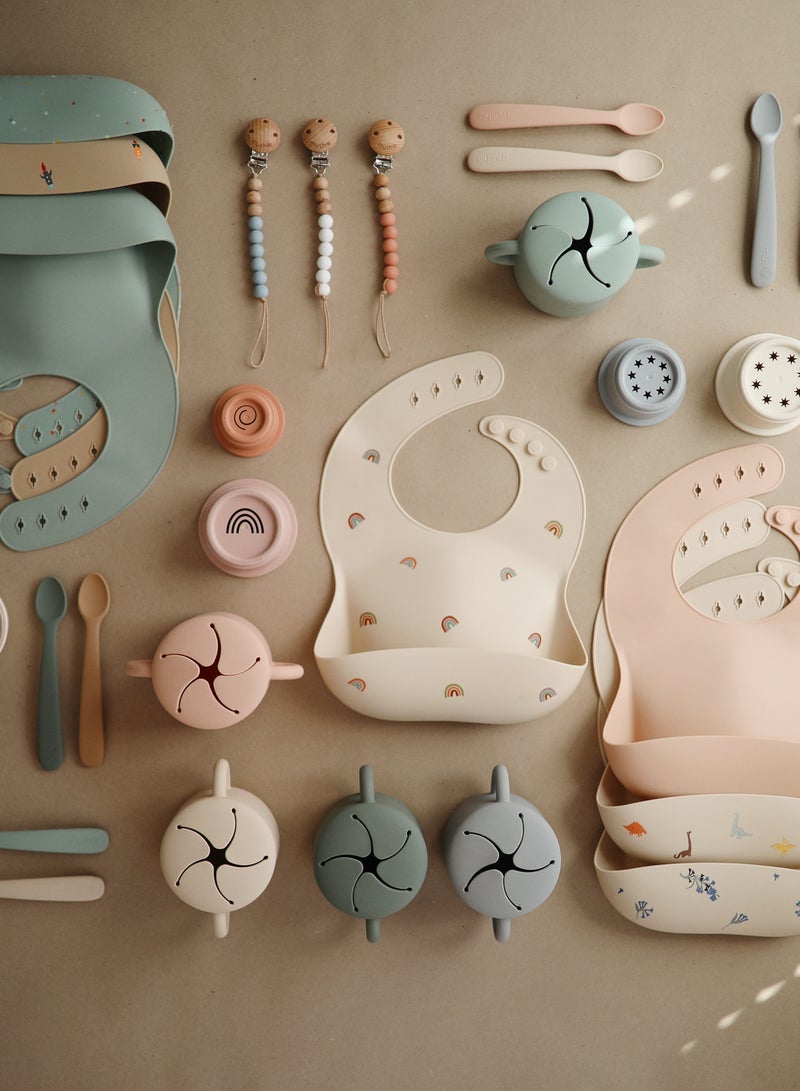 Mushie Silicone Bib Planets - Image 2