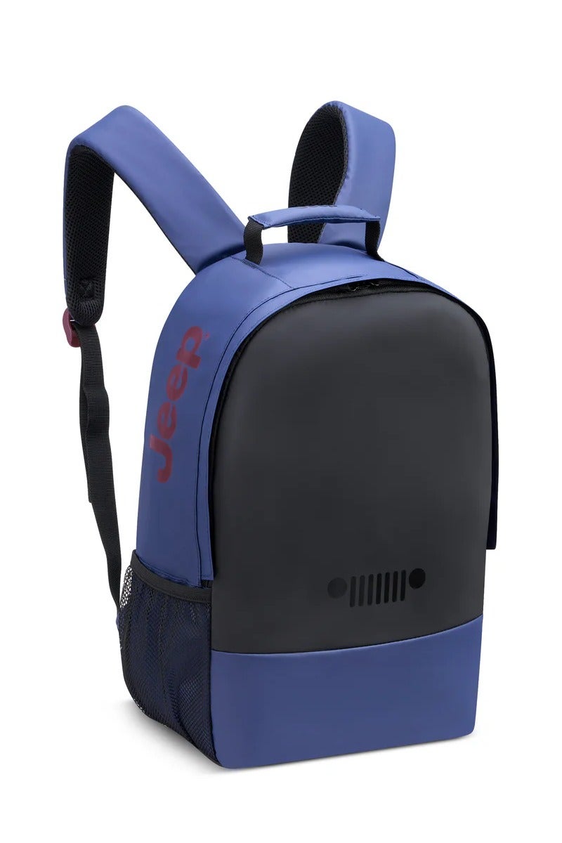 جيب حقيبة ظهر مزدوجة المواد - كحلي - Image 3