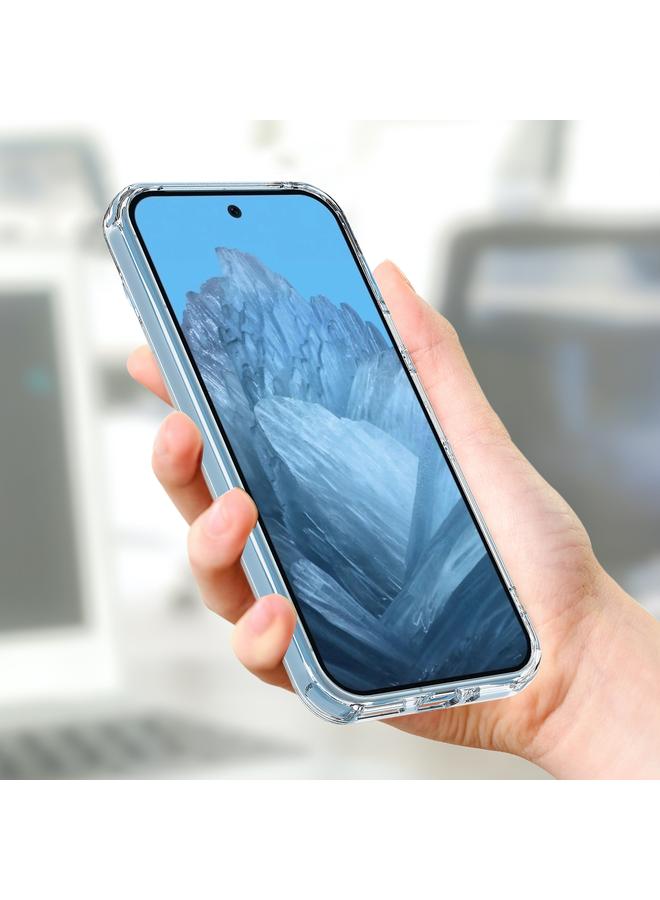 اس-توب جراب لهاتف Google Pixel 9 Pro XL MagSafe جراب هاتف هجين من مادة TPU من الأكريليك الشفاف - Image 5