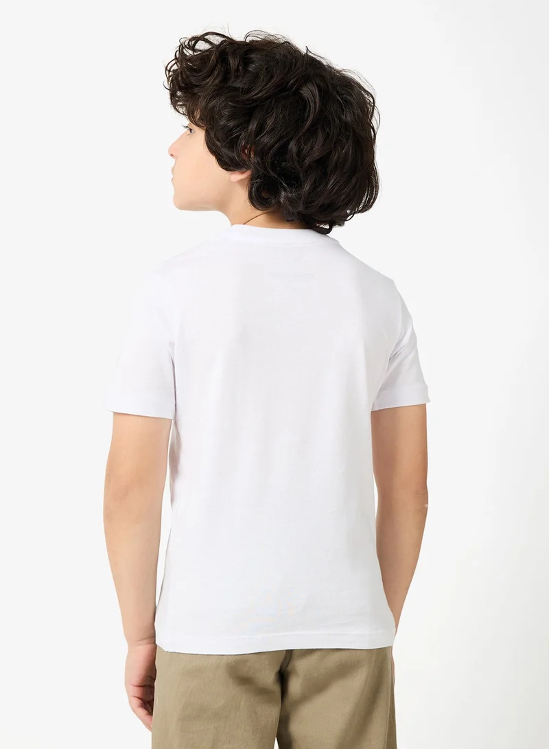 Jack & Jones Junior Youth Graphic Crew Neck T-Shirt