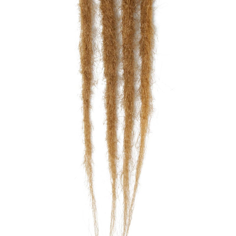 Dsoar Clip In Dreadlock Extensions 20 Inch 3PCS Handmade 0.6cm Synthetic Dreads with Clips Soft Crochet Loc Extensions(27#) - Image 5