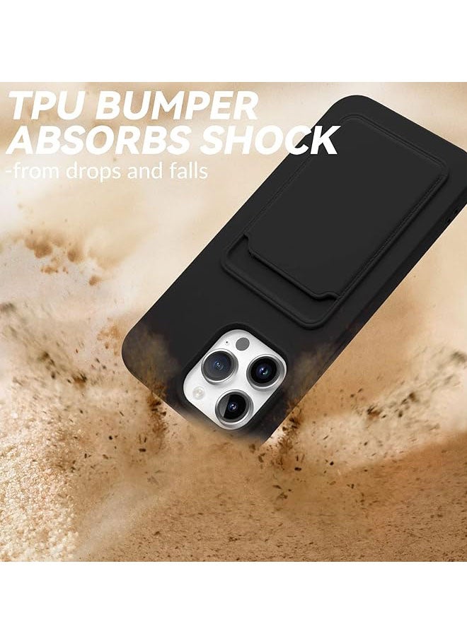 EYE CATCH Apple iPhone 15 Pro Max Leather  Card Holder Case, Drop Resistant, Leather Flip Cover for Men and Women - Image 3