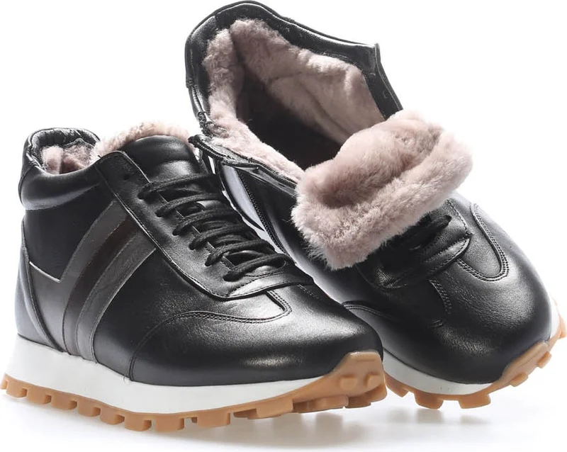 فاست ستيب Leather Fur Men's Classic Boots 154KMA1710