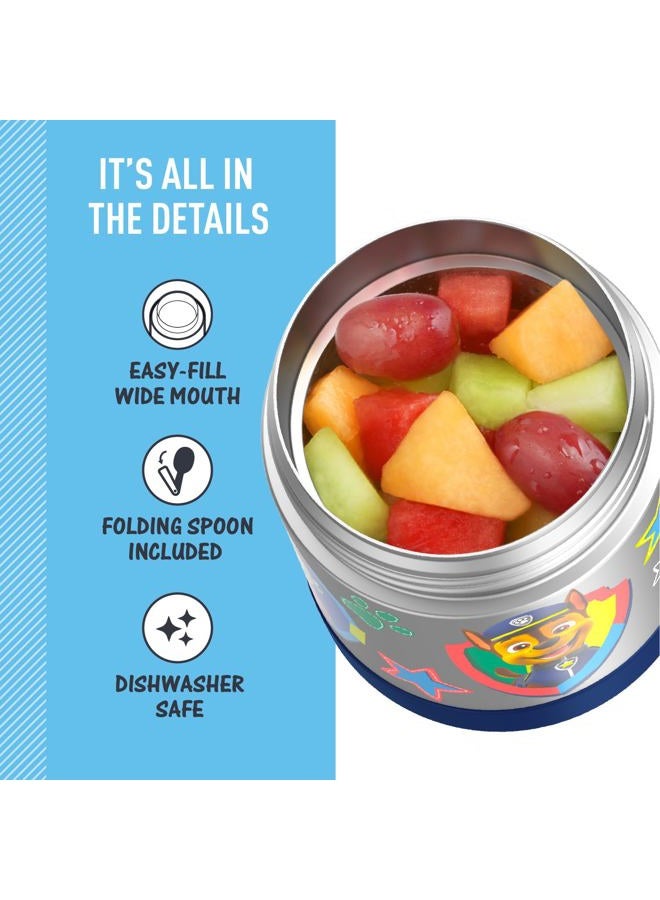 THERMOS FUNTAINER Insulated Food Jar – 10 Ounce, Paw Patrol – Kid Friendly Food Jar with Foldable Spoon - Image 4