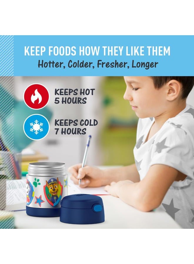 THERMOS FUNTAINER Insulated Food Jar – 10 Ounce, Paw Patrol – Kid Friendly Food Jar with Foldable Spoon - Image 5