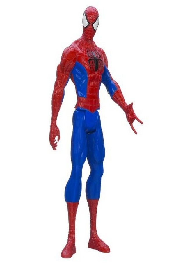Spider-Man - Marvel Ultimate Spider-man Titan Hero Series Spider-man Figure, 12-Inch - Image 1