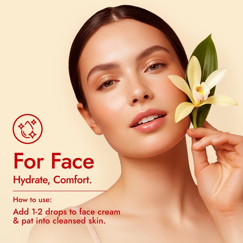 hana H'ana Vanilla Essential Oil - 1.02 Fl Oz - for Hair, Skin, Diffuser, Aromatherapy, DIY Candle & Soap Making - Image 3