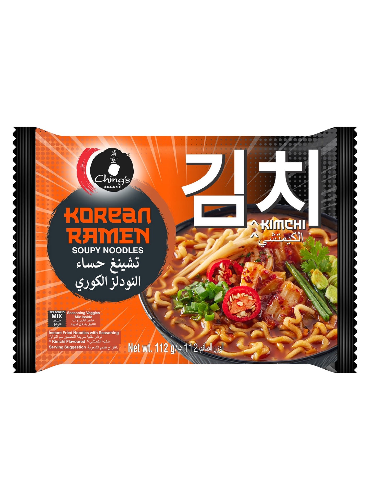 Ching's Secret Kimchi Korean Ramen Instant Noodles