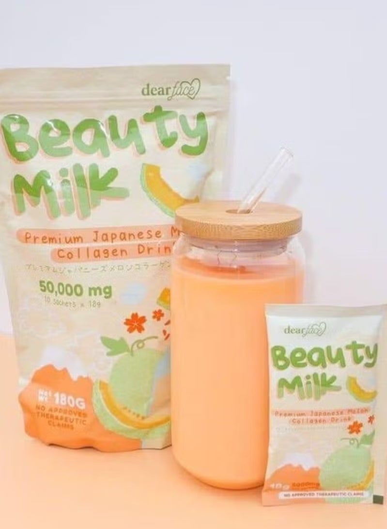 dear face Japanese Melon Flavored Collagen Drink - Image 2