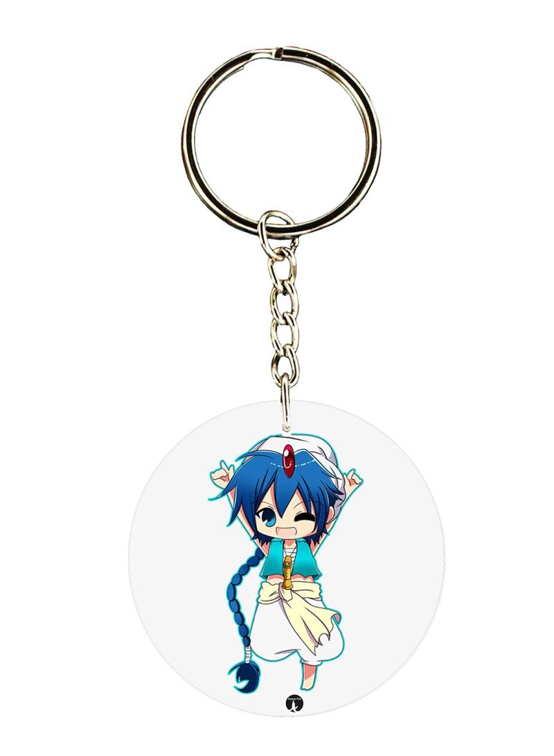 Anime Magi Printed Keychain