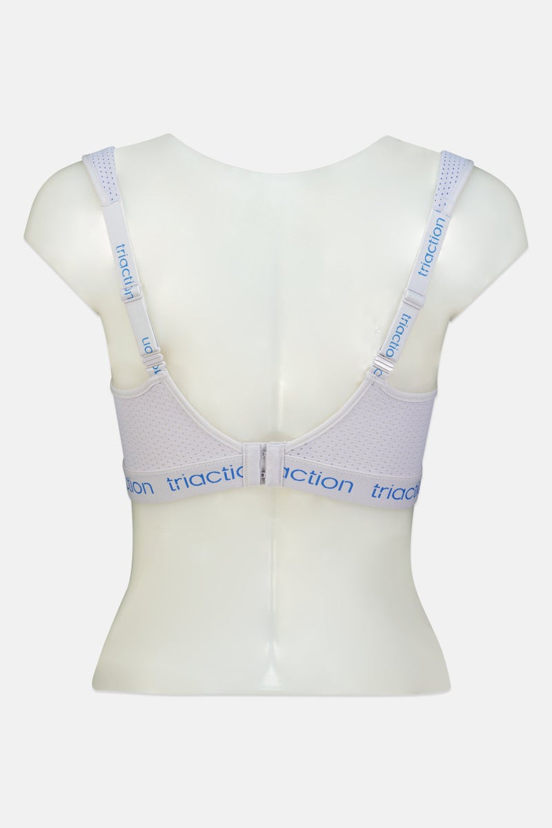 TRIUMPH Women Textured Padded Bralette, Light Grey - Image 2