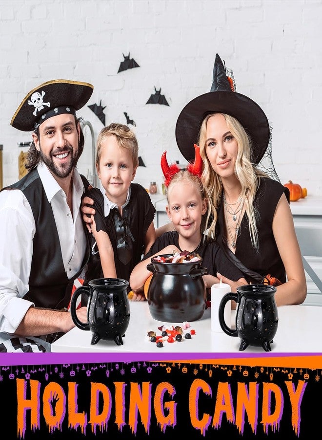 RAISLY Astral Cauldron Coffee Mug 300ml/10oz Black Ceramic Witch Mugs, Adorable Sorceress’s Potion Themed Cups, All-Season Drinkware, Ideal for Christmas Thanksgiving Halloween and Party Presents - Image 4